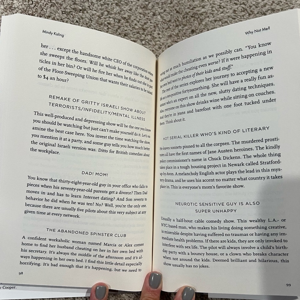 Why Not Me? by Mindy Kaling (2015, Hardcover) - Picture 3 of 5